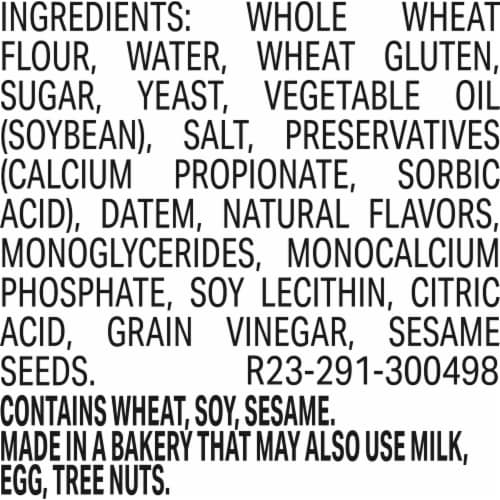Sara Lee Whole Wheat Bread Perspective: right