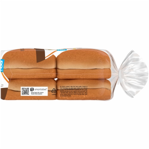 Sara Lee Delightful Wheat Hamburger Buns Perspective: right