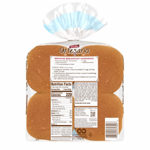 Sara Lee Artesano Brioche Buns Perspective: right