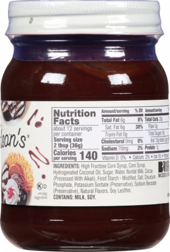 Mrs. Richardson's® Hot Fudge Dessert Sauce Perspective: right