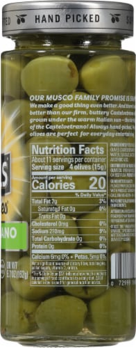 Pearls® Specialties® Castelvetrano Pitted Italian Olives Perspective: right