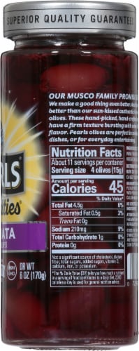 Pearls® Specialties® Pitted Kalamata Greek Olives Perspective: right