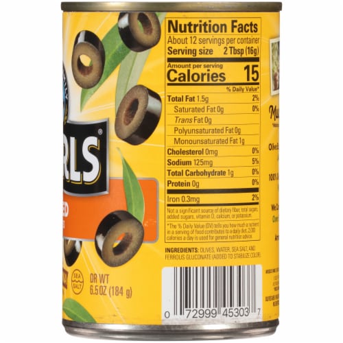 Pearls® Sliced California Ripe Olives Perspective: right