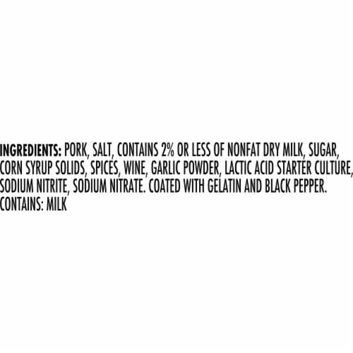 Columbus® Sliced Peppered Salame Perspective: right
