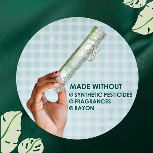 L. Organic Cotton Multipack Tampons Regular + Super Absorbency, 30 count