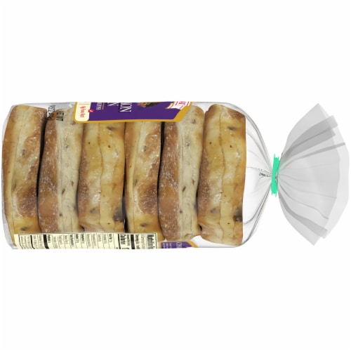 Oroweat Cinnamon Raisin Sliced English Muffins Perspective: right