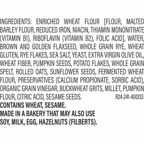 The Rustik Oven Seeds & Mutligrain Bread Perspective: right