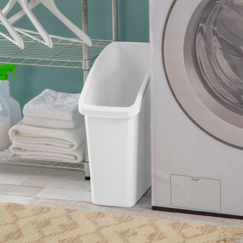 Sterilite Under Sink Trash Can - White Perspective: right