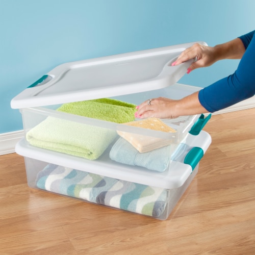 Latching storage totes outlet