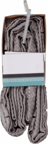 Maytex Mills InstaCurtain Stevenson Shower Curtain - Gray Perspective: right