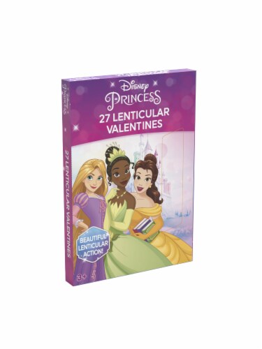 Paper Magic Valentine's Exchange Cards Disney Princess Lenticular Perspective: right