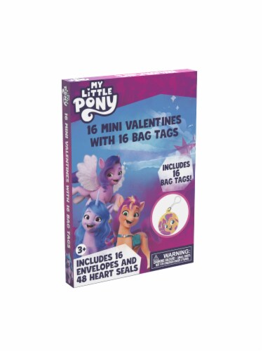 Paper Magic My Little Pony Mini Valentine Bag Tags Perspective: right