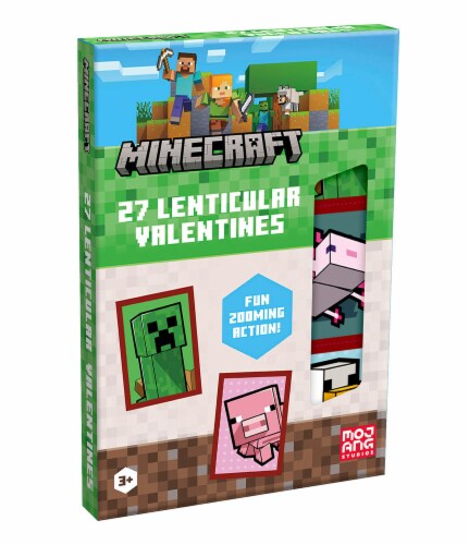 Minecraft Lenticular Valentines Perspective: right