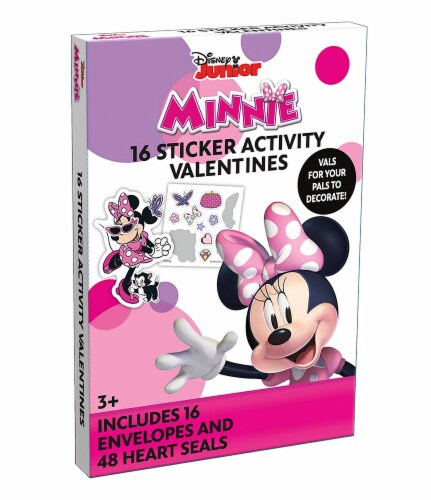 Disney Junior Minnie Valentine's Activity Stickers Perspective: right