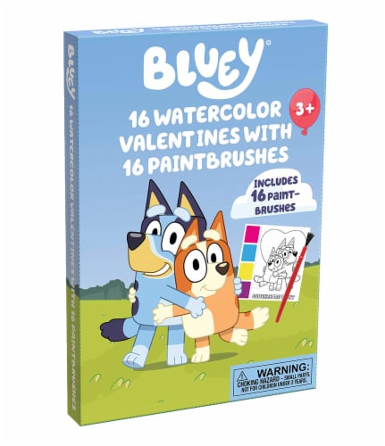 Bluey Valentine's Watercolor Perspective: right