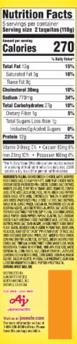 Jose Ole® Double Stuffed Chicken & Cheese Frozen Corn Taquitos Perspective: right