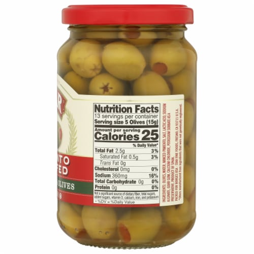 STAR Pimento Stuffed Manzanilla Olives Perspective: right