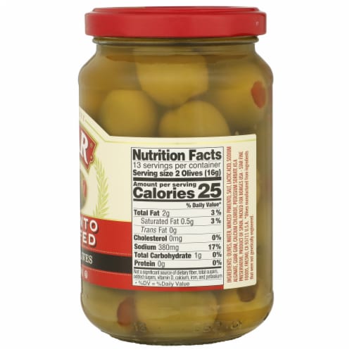 STAR Pimento Stuffed Queen Olives Perspective: right