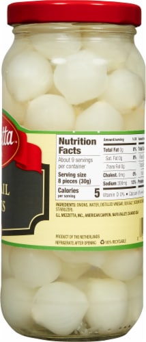 Mezzetta Imported Cocktail Onions Perspective: right