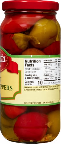 Mezzetta™ Mild Sweet Cherry Peppers Perspective: right