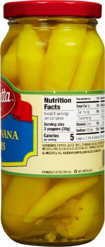 Mezzetta Sweet Banana Wax Peppers Perspective: right