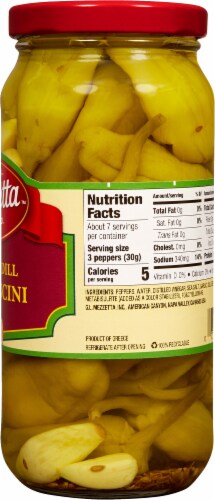 Mezzetta™ Garlic & Dill Medium Heat Peperoncini Perspective: right