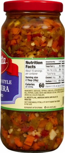 Mezzetta™ Chicago Style Mild Giardiniera Italian Sandwich Mix Perspective: right