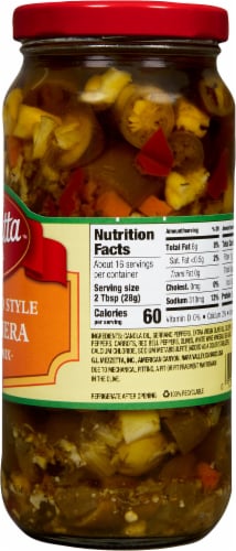 Mezzetta™ Hot Giardiniera Italian Sandwich Mix Perspective: right