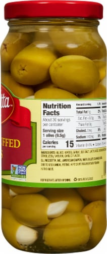 Mezzetta™ Garlic Stuffed Olives Perspective: right