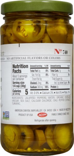 Jeff's Naturals Sliced Tamed Jalapeno Peppers Perspective: right