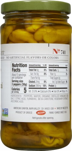 Jeff's Garden™ Whole Golden Greek Peperoncini Perspective: right