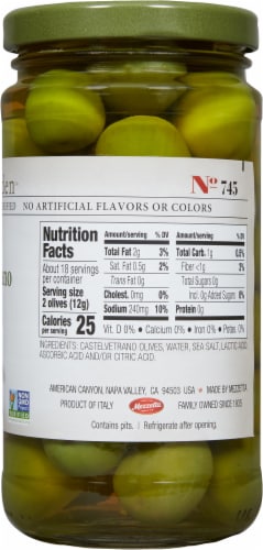 Jeff's Naturals Whole Castelvetrano Olives Perspective: right