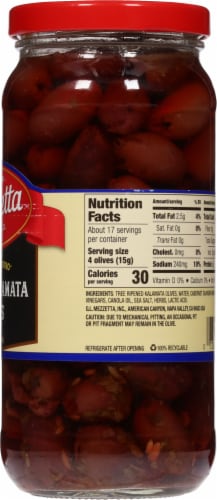Mezzetta™ Napa Valley Bistro Pitted Kalamata Olives with Cabernet & Herbs Perspective: right
