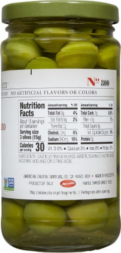 Jeff's Naturals Pitted Castelvetrano Olives Perspective: right