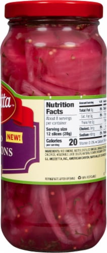 Mezzetta™ Pickled Red Onions Perspective: right