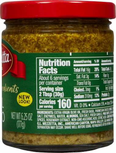 Mezzetta Basil Pesto Perspective: right