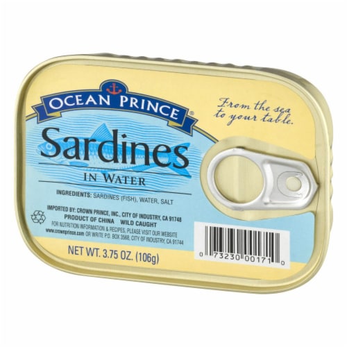 Ocean Prince Sardines in Water Perspective: right