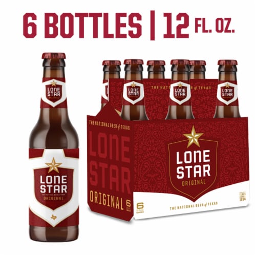 Lone Star Texas Lager Domestic Beer Perspective: right