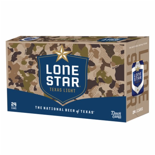 Lone Star Light Texas Lager Beer Perspective: right