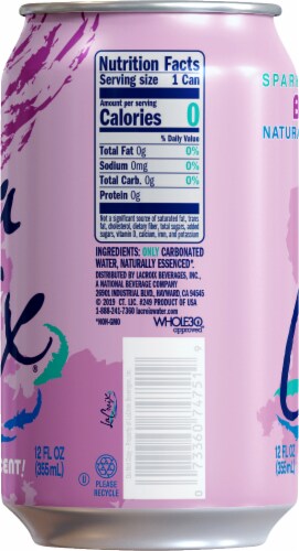 LaCroix® Sparkling Water Berry Perspective: right