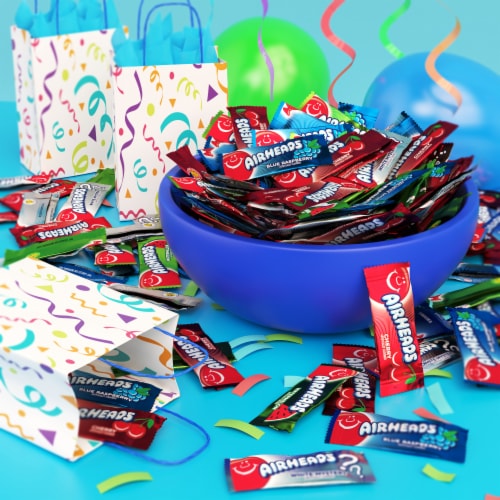 Airheads Individually Wrapped Assorted Flavored Mini Candy Bars Perspective: right