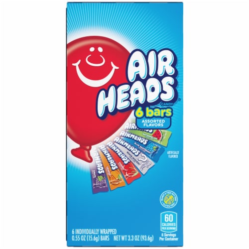 Airheads Theater Pack Assorted Fruit Flavored Bars Perspective: right