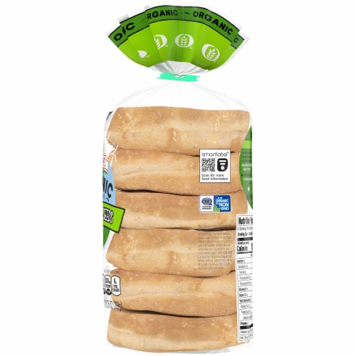 Oroweat® Organic 10 Grains & Seeds English Muffins Perspective: right