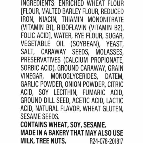 Arnold Seeded Jewish Rye Bread Perspective: right