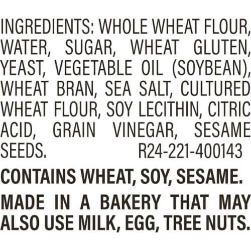 Arnold Whole Wheat Buns Perspective: right
