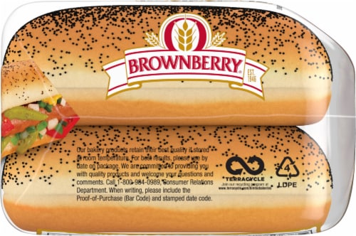 Brownberry® Chicago Style Hot Dog Buns Perspective: right