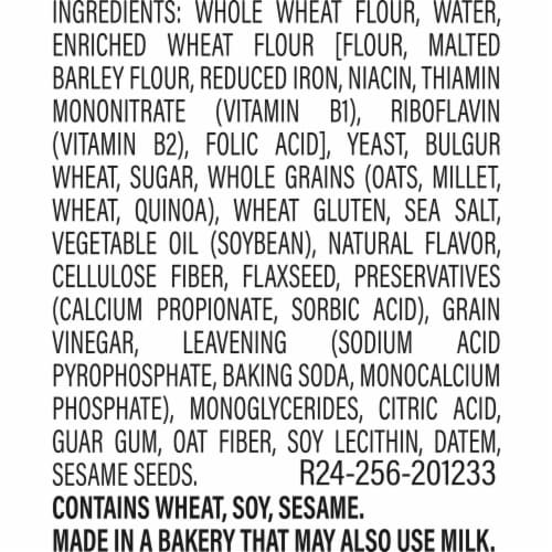 Brownberry Multigrain Sandwich Thins Rolls Perspective: right