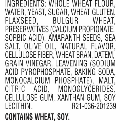 Arnold Sandwich Thins 100% Whole Wheat Flax & Fiber Rolls Perspective: right
