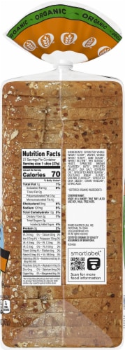 Arnold® Organic Thin-Sliced Sprouted Wheat Bread Perspective: right