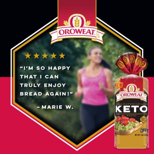 Oroweat Keto Sandwich Bread Perspective: right